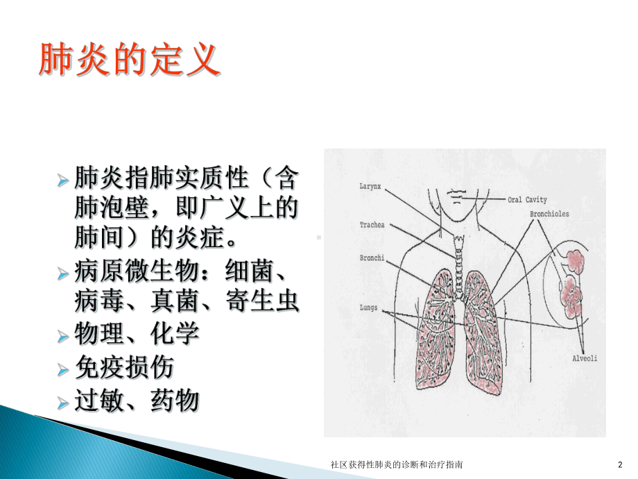 社区获得性肺炎的诊断和治疗指南培训课件.ppt_第2页