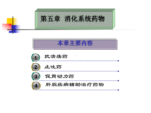 五章消化系统药物课件.pptx