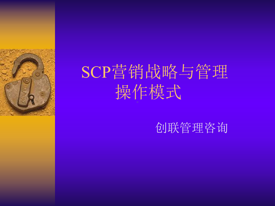 SCP营销战略与管理模式课件.ppt_第1页