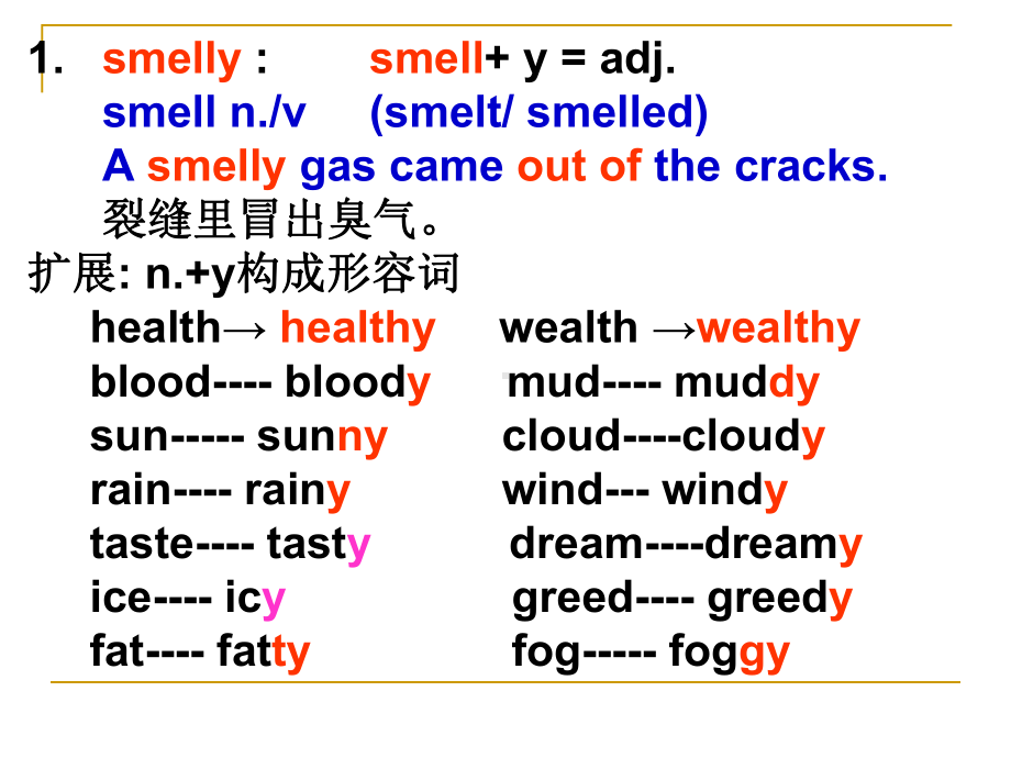 Words高中英语必修一第四单元单词课件.ppt_第2页