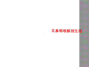 耳鼻咽喉解剖生理课件2.ppt