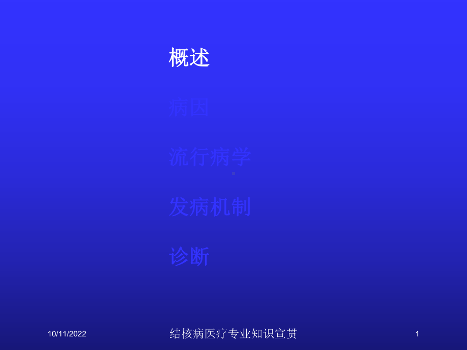 结核病医疗专业知识宣贯培训课件.ppt_第1页