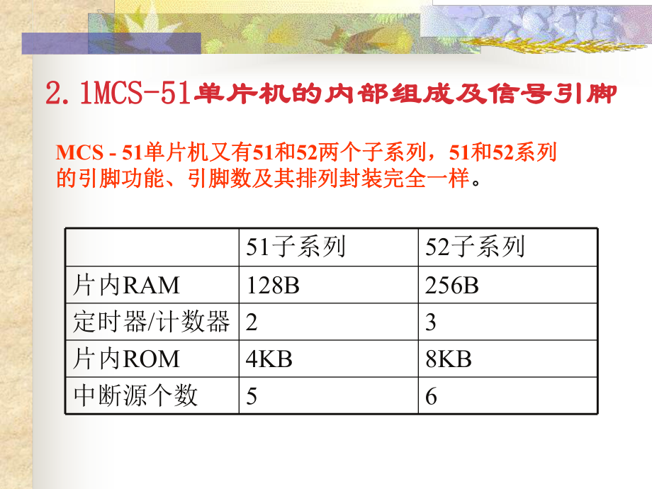 MCS-51系列单片机的结构和功能课件.ppt_第2页