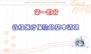 省级医疗保险情况简介培训课件.ppt