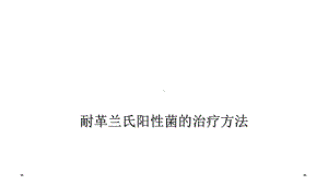 耐革兰氏阳性菌的治疗方法课件.ppt