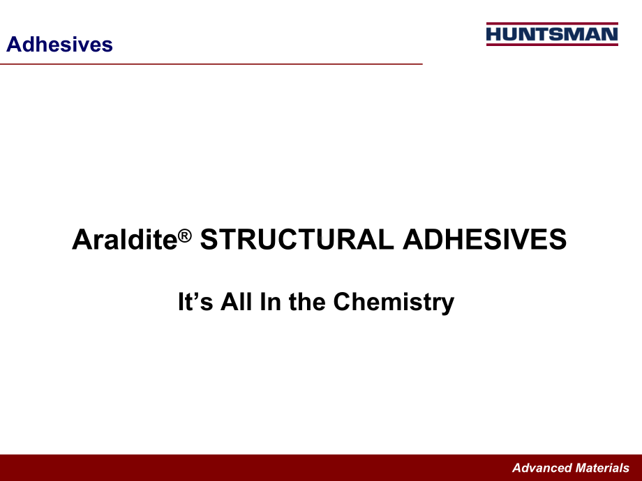 Adhesives-Chemistries胶水化学解析课件.ppt_第1页