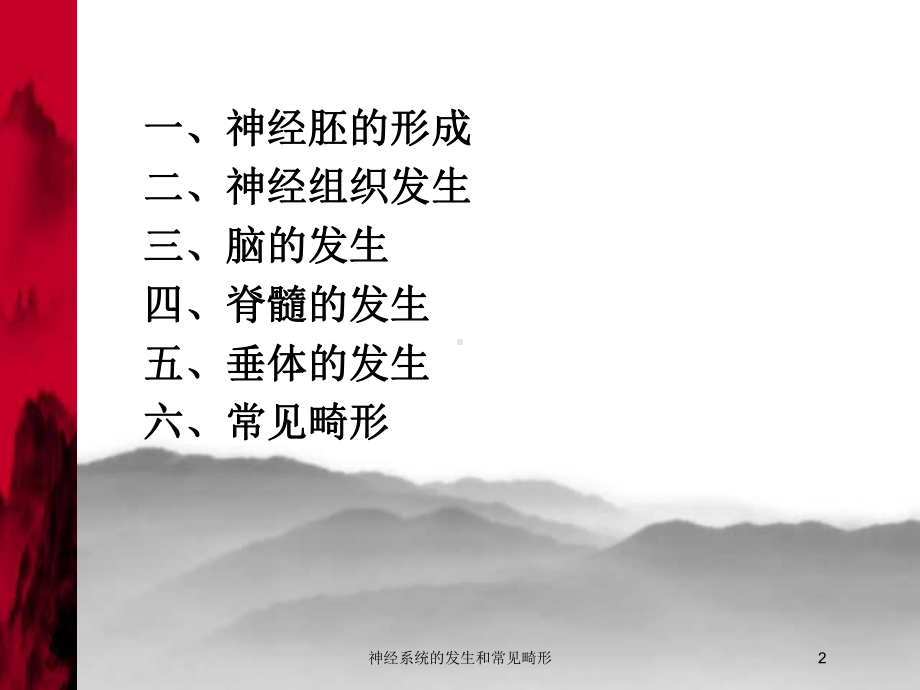 神经系统的发生和常见畸形培训课件.ppt_第2页