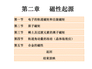 二章-磁性起源课件.ppt