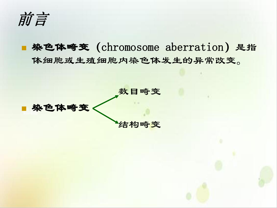 十一章染色体畸变课件.ppt_第3页