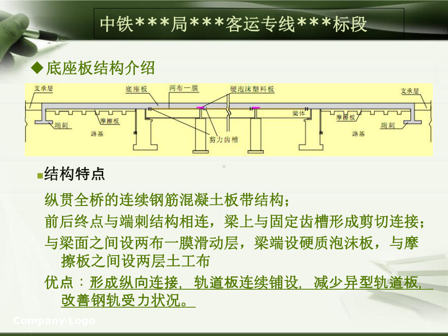 CRTSⅡ型板无砟轨道桥梁底座板施工技术培训课件.ppt_第3页