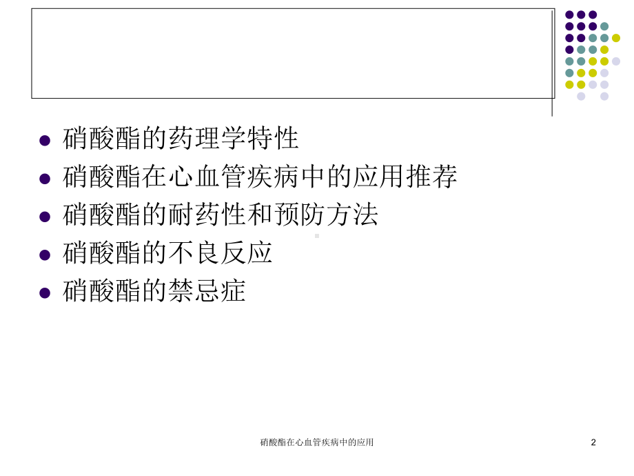 硝酸酯在心血管疾病中的应用课件.ppt_第2页