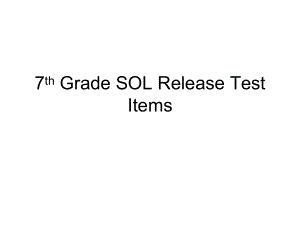 7th-Grade-SOL-Release-Test-Items--Danville-Public-Schools第七级-释放试验的项目课件.ppt