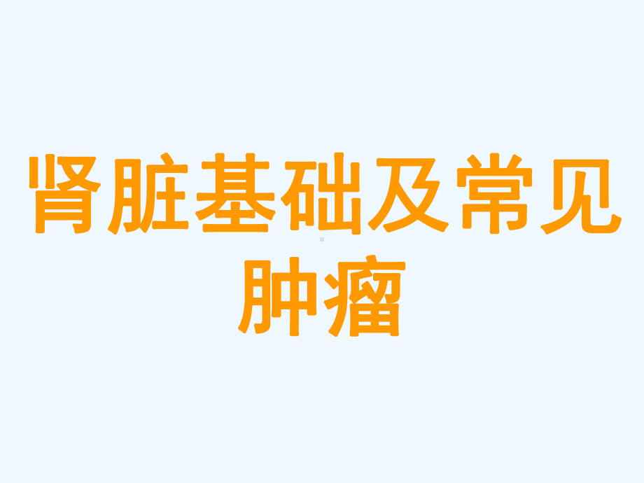 组织学与胚胎学课件-泌尿系统.ppt_第1页