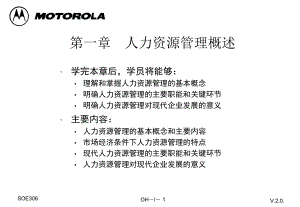 motorola人力资源管理课件.ppt