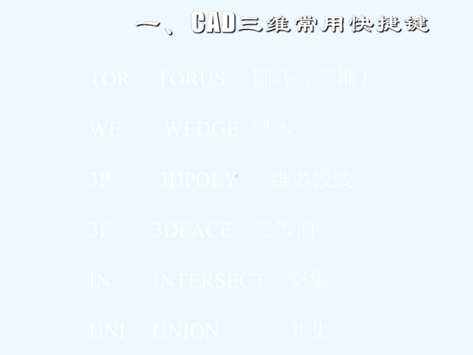 CAD绘图教程三维建模课件.ppt_第3页