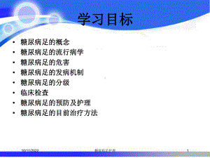 糖尿病足护理培训课件.ppt