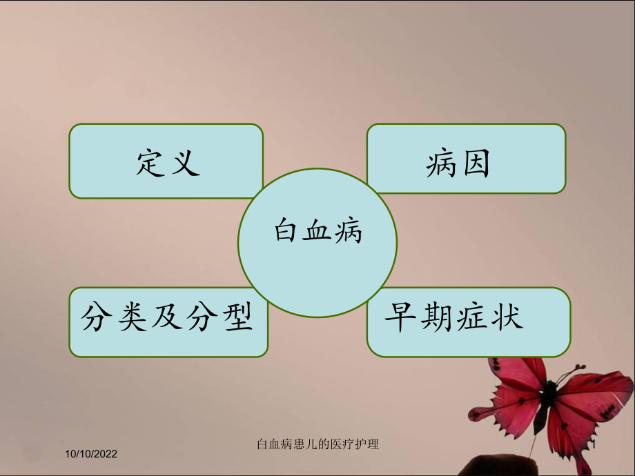 白血病患儿的医疗护理培训课件.ppt_第1页