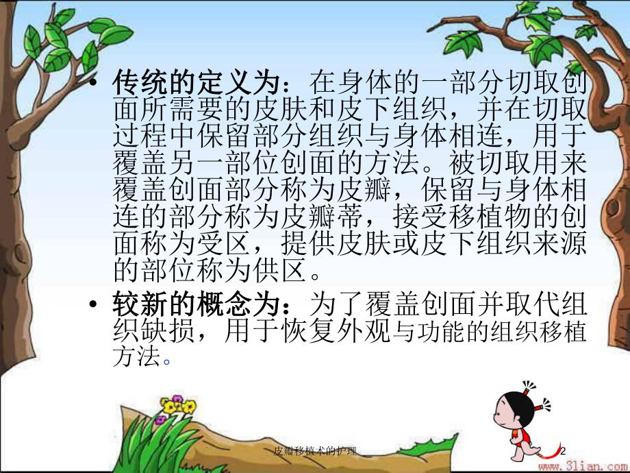 皮瓣移植术的护理培训课件.ppt_第2页