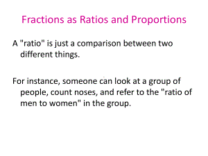 Fractions-as-Ratios-and-Proportions--Faculty-Site-Listing分数的比率和比例-教师站点列表课件.ppt