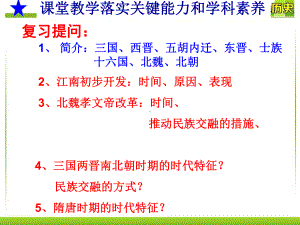 (新教材)高中历史《从隋唐盛世到五代十国》完美课件统编版1.ppt