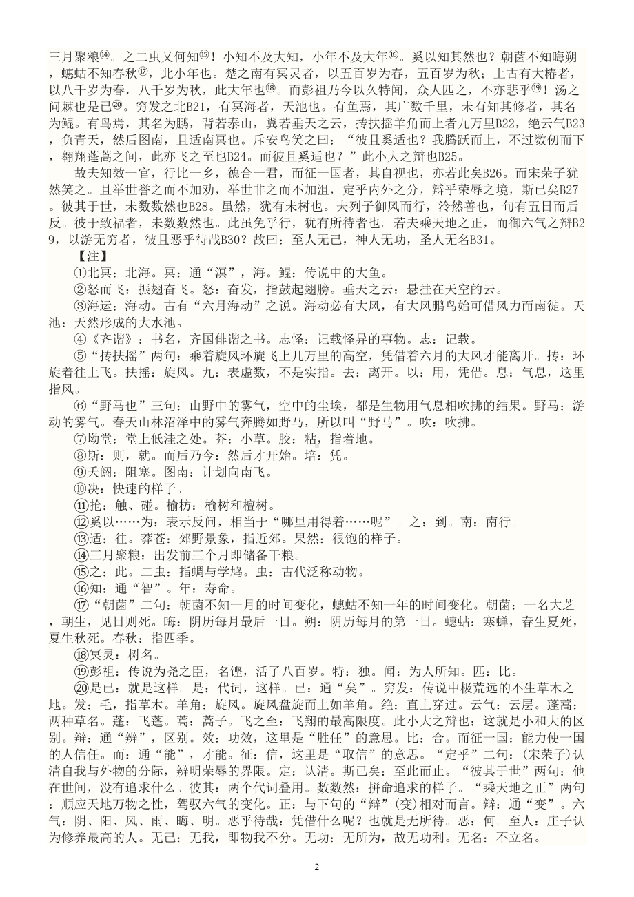 高中语文2023高考复习古诗文背诵详解（共14篇）.doc_第2页