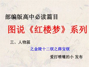 (新教材)统编版高中语文必修下册《红楼梦》整本书阅读人物篇金陵十二钗之薛宝钗优秀课件(25张).ppt