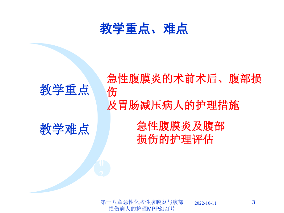 第十八章急性化脓性腹膜炎与腹部损伤病人的护理MPP课件培训课件.ppt_第3页