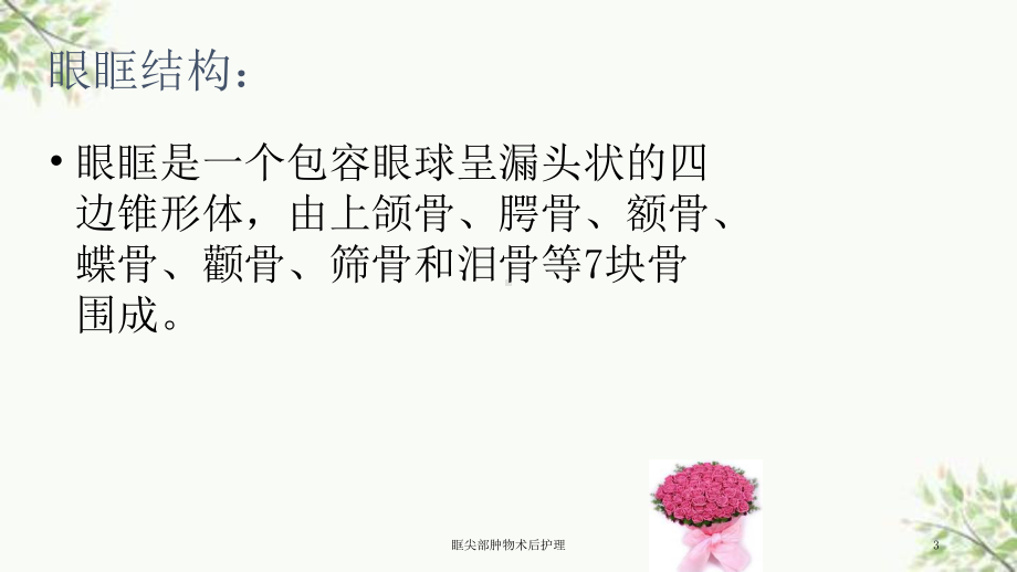 眶尖部肿物术后护理课件.ppt_第3页