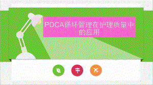 PDCA循环管理在护理质量中的应用课件.pptx