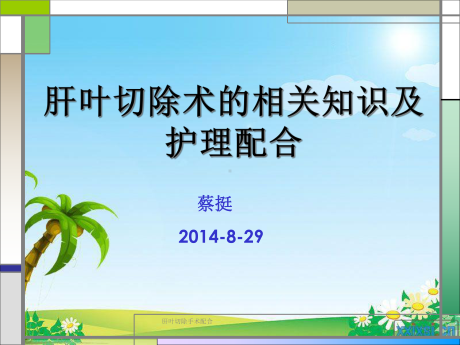 肝叶切除手术配合课件.ppt_第1页