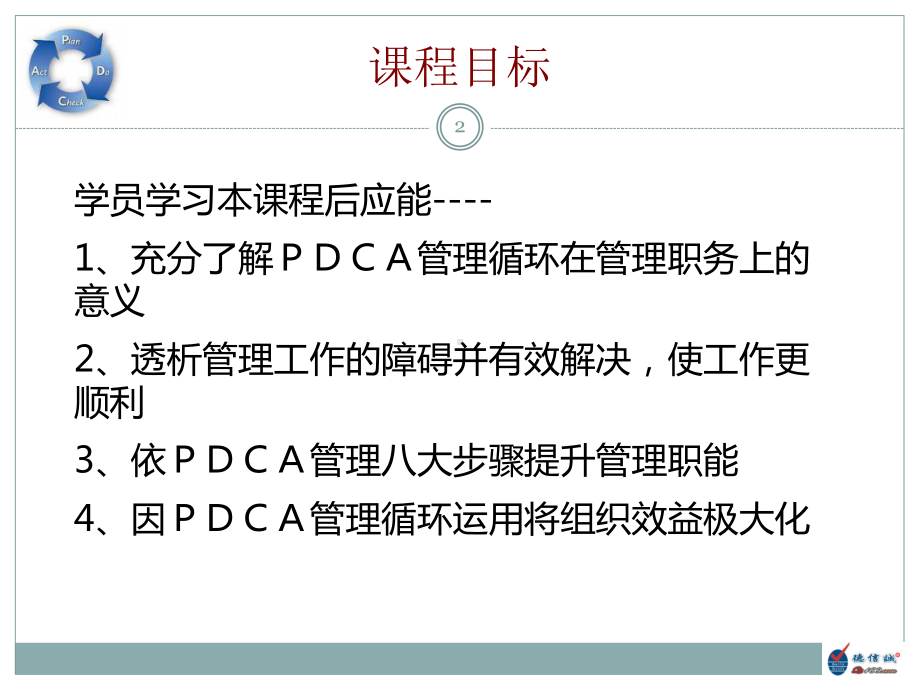 pdca管理循环培训教材课件.ppt_第2页