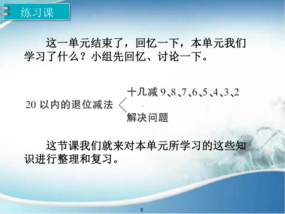 20以内的退位减法-练习课-优质课件.ppt_第2页