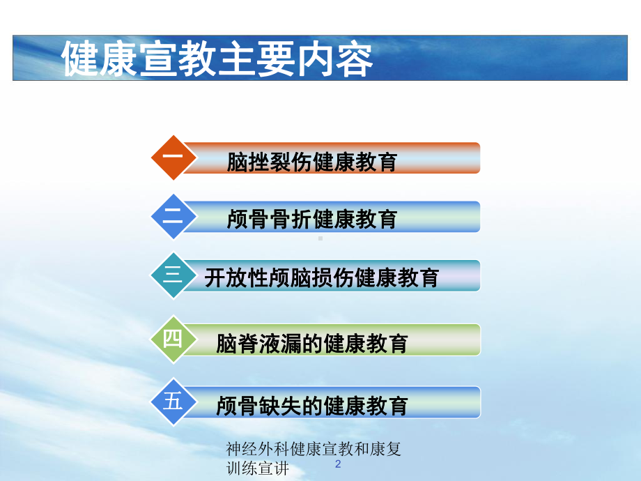 神经外科健康宣教和康复训练宣讲培训课件.ppt_第2页