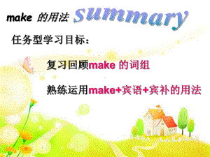 make的用法总结课件.ppt