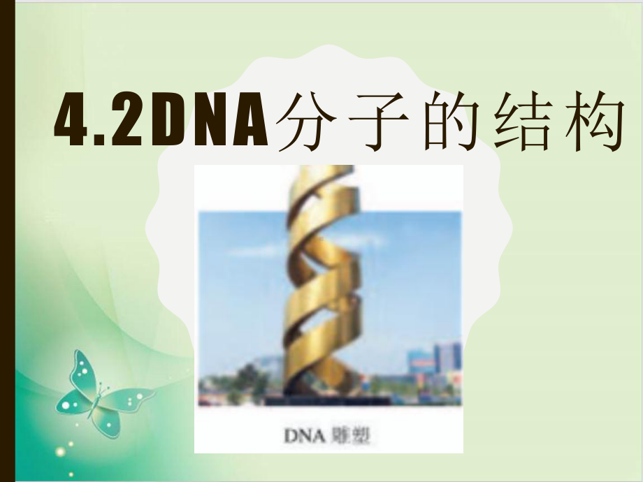 DNA分子的结构课件.pptx_第1页