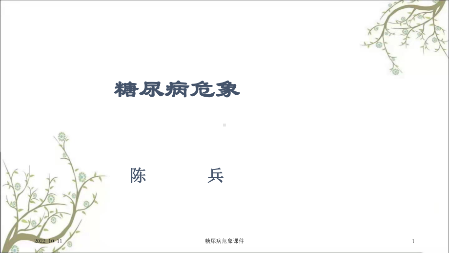 糖尿病危象课件.ppt_第1页