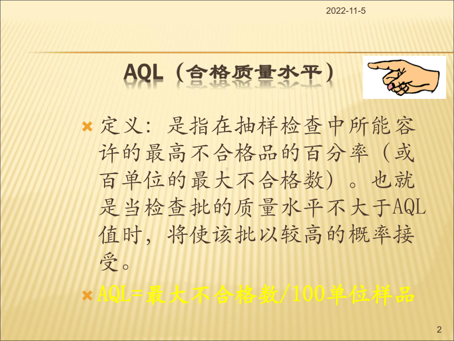 AQL抽样计划培训课件.ppt_第2页