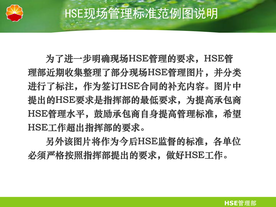 HSE现场管理标准范例图课件.ppt_第2页