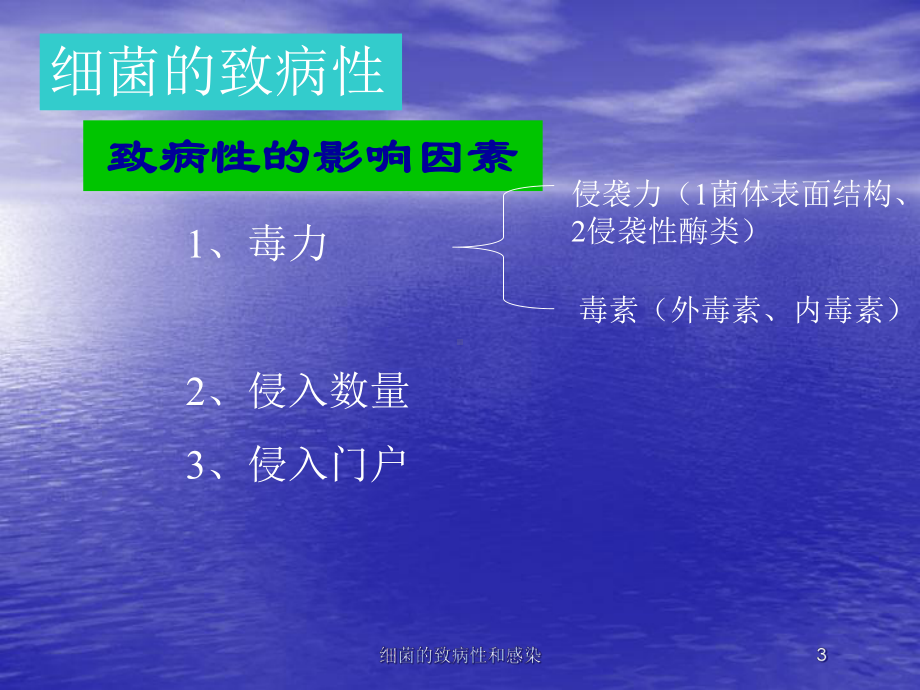 细菌的致病性和感染培训课件.ppt_第3页