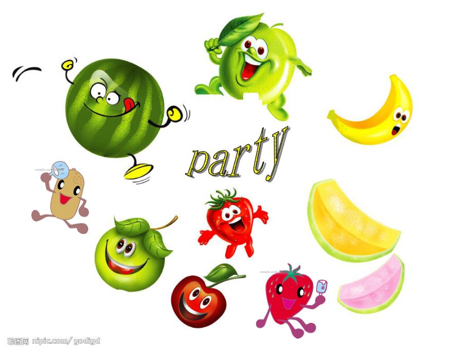 unit7-fruit-and-vegetable-party水果和蔬菜的聚会课件.ppt--（课件中不含音视频）_第3页