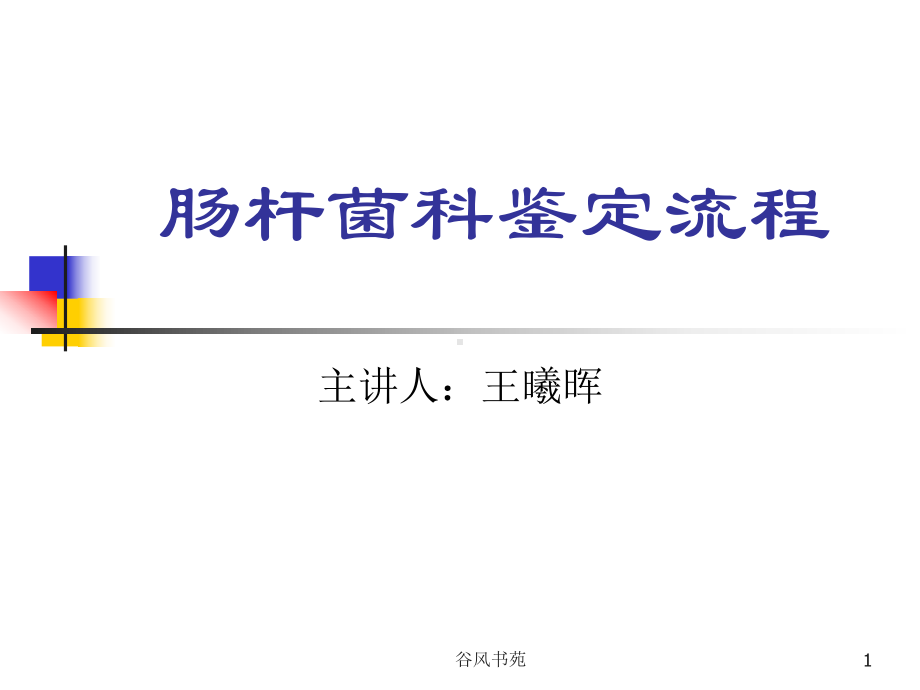 肠杆菌科鉴定(全)[业界精制]课件.ppt_第1页