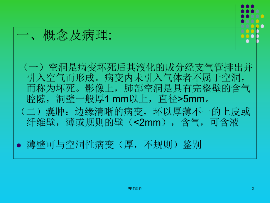 肺空洞性病变和囊性病变的CT诊断-课件.ppt_第2页