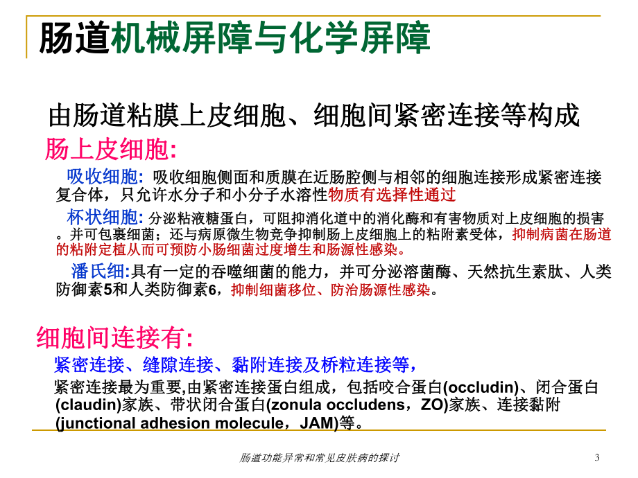 肠道功能异常和常见皮肤病的探讨培训课件.ppt_第3页