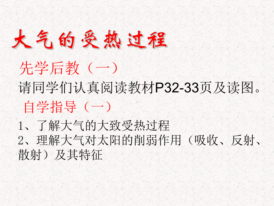 人教版高中地理必修一第二章第一节-冷热不均引起大气运动-课件.ppt_第3页