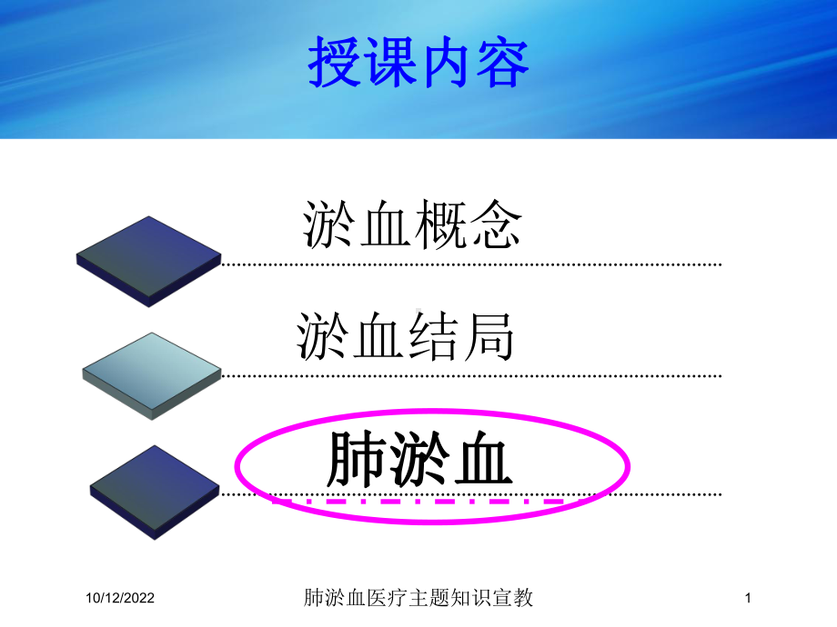 肺淤血医疗主题知识宣教培训课件.ppt_第1页