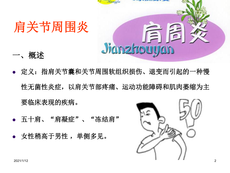 肩周炎康复详解课件.ppt_第2页