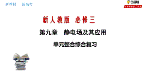 人教版高中物理必修第三册第九章静电场及其应用单元综合复习课件.pptx