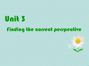 人教版高中英语选修11课件-Unit-3-Finding-the-correct-perspective-课件.ppt-(课件无音视频)