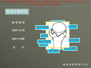 肱骨近端骨折主题讲座培训课件.ppt