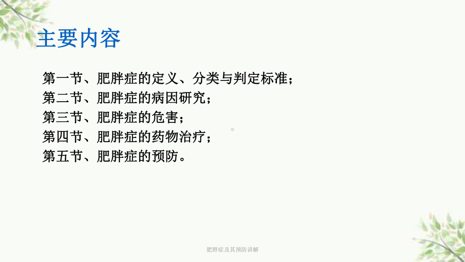 肥胖症及其预防讲解课件.ppt_第2页